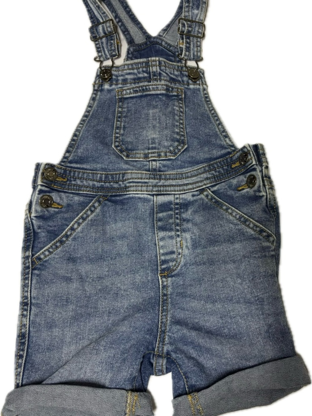 okie dokie Blue Denim Shortalls